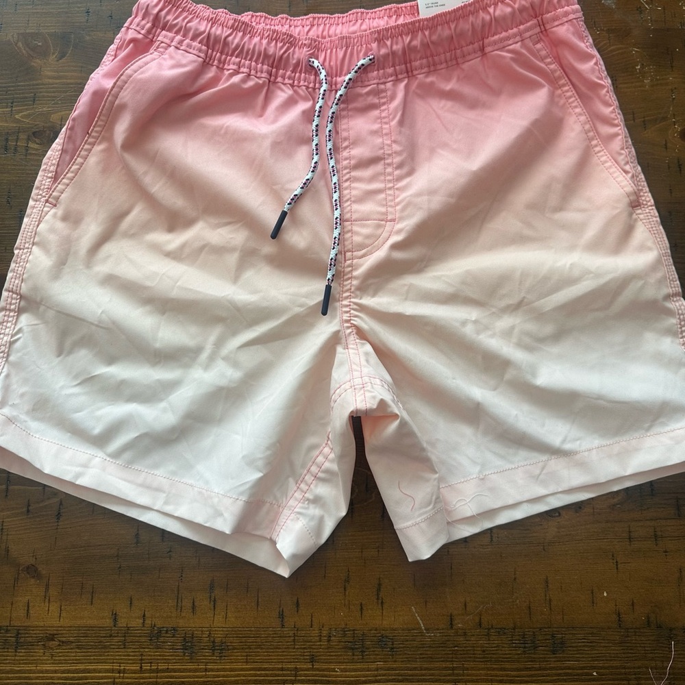 American Eagle Men's Pink Swim Shorts
